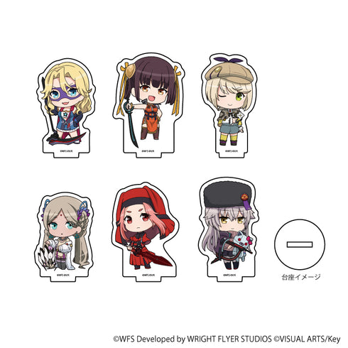 『ヘブンバーンズレッド』アクリルぷちスタンド 08/BOX (全6種)第31X部隊(ミニキャライラスト)