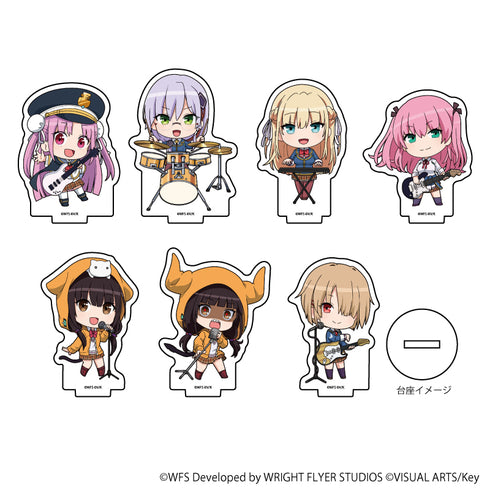 『ヘブンバーンズレッド』アクリルぷちスタンド 09/BOX (全7種)第31A部隊 バンドver.(ミニキャライラスト)