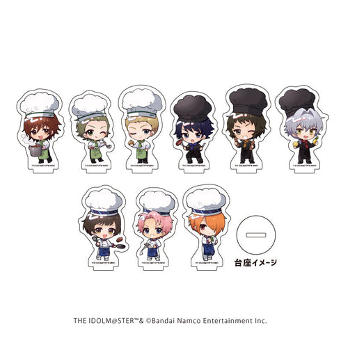 『アイドルマスター SideM』アクリルぷちスタンド14/シェフver. トレーディング(全9種)(ミニキャライラスト)