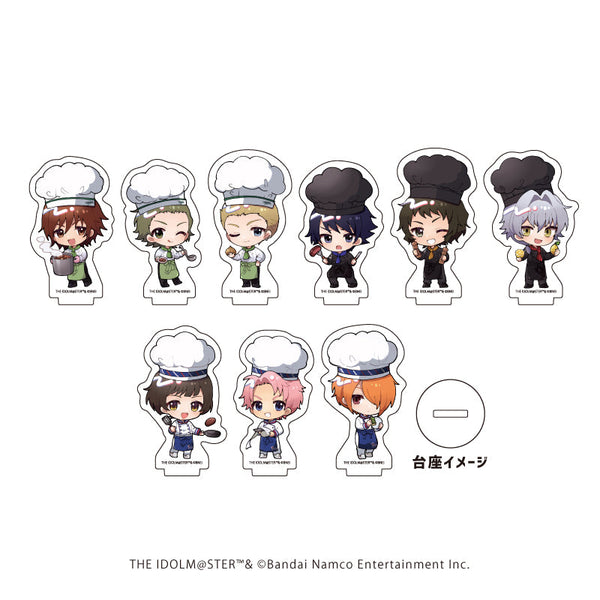 『アイドルマスター SideM』アクリルぷちスタンド14/シェフver. トレーディング(全9種)(ミニキャライラスト)