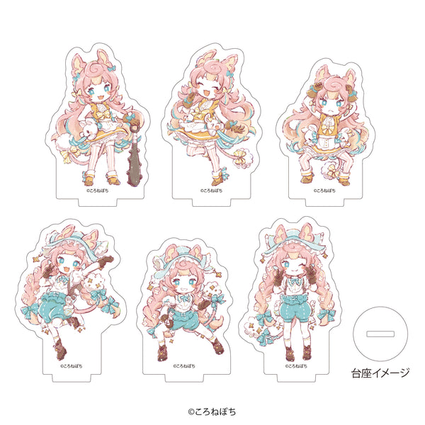 『ころねぽち』アクリルぷちスタンド 01/BOX (全6種)(グラフアートイラスト)