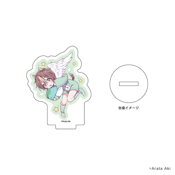 『かわいいせかいせいふく』アクリルぷちスタンド 02/IN(りく)(公式イラスト)