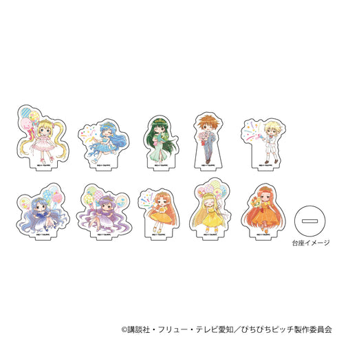 『マーメイドメロディーぴちぴちピッチ』アクリルぷちスタンド 01/お祝いver. ブラインド(全10種)(グラフアートイラスト)