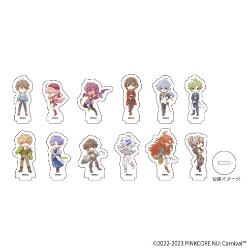 『NU: カーニバル』アクリルぷちスタンド 01/BOX (全12種)(グラフアートイラスト)