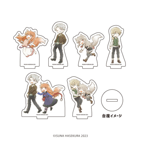 『狼と香辛料』アクリルぷちスタンド 01/BOX (全6種)(グラフアートイラスト)