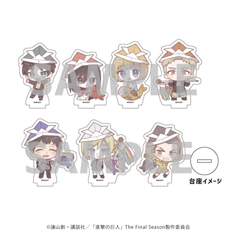 『進撃の巨人』アクリルぷちスタンド 22/子どもの日ver. BOX(全7種)A(ミニキャライラスト)