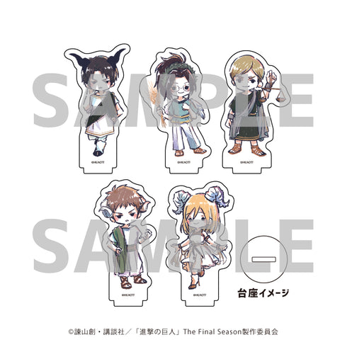 『進撃の巨人』アクリルぷちスタンド 31/誕生日星座ver. BOX(全5種)(グラフアートイラスト)