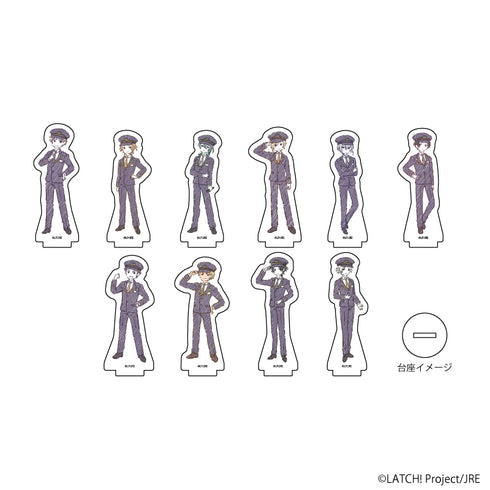 『STATION IDOL LATCH!』アクリルぷちスタンド 04/駅員ver. BOX vol.1 (全10種)(グラフアートイラスト)