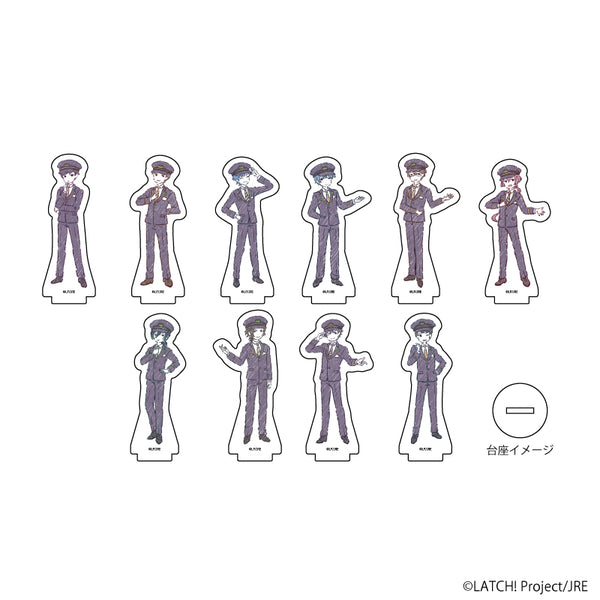 『STATION IDOL LATCH!』アクリルぷちスタンド 05/駅員ver. BOX vol.2 (全10種)(グラフアートイラスト)