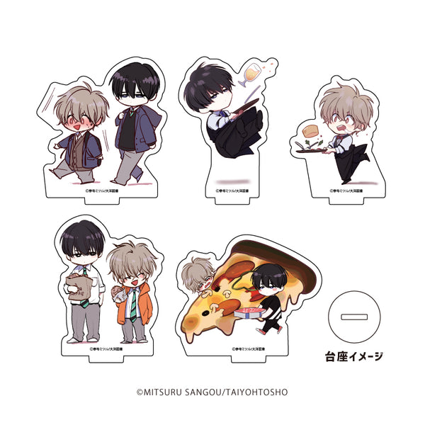 『友達はキスしない!』アクリルぷちスタンド 01/BOX(全5種)(公式イラスト)