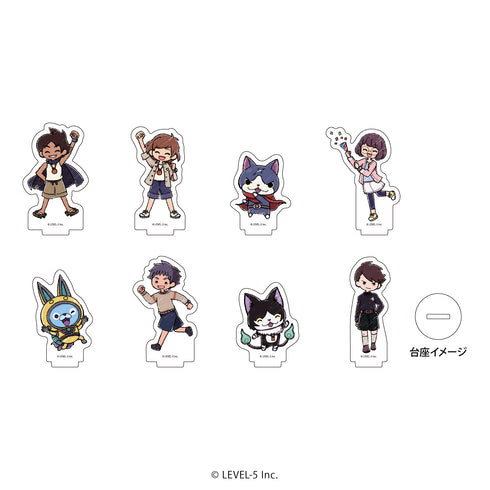 『妖怪ウォッチ』アクリルぷちスタンド 09/10周年ver. BOX② (全8種)(グラフアートイラスト)