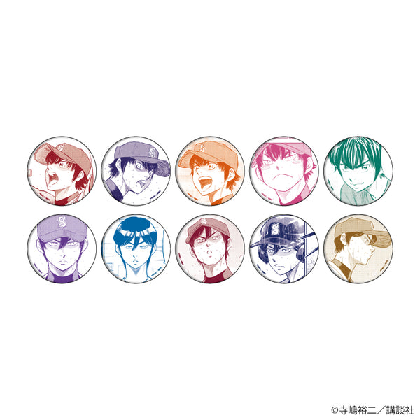 『ダイヤのA actⅡ』缶バッジ 19/BOX (全10種) 沢村栄純&降谷暁BOX (公式イラスト)