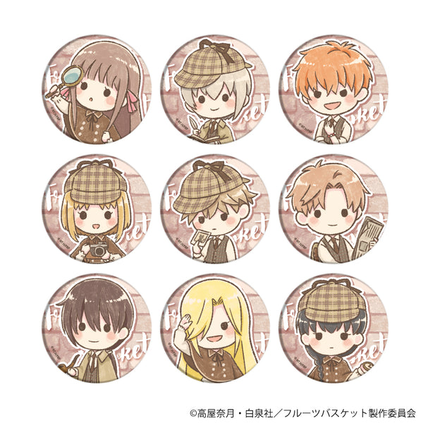 『フルーツバスケット』缶バッジ 34/BOX (全9種)(レトロアートイラスト)