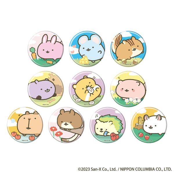 『げっし~ず』缶バッジ 01/BOX (全10種)(公式イラスト)