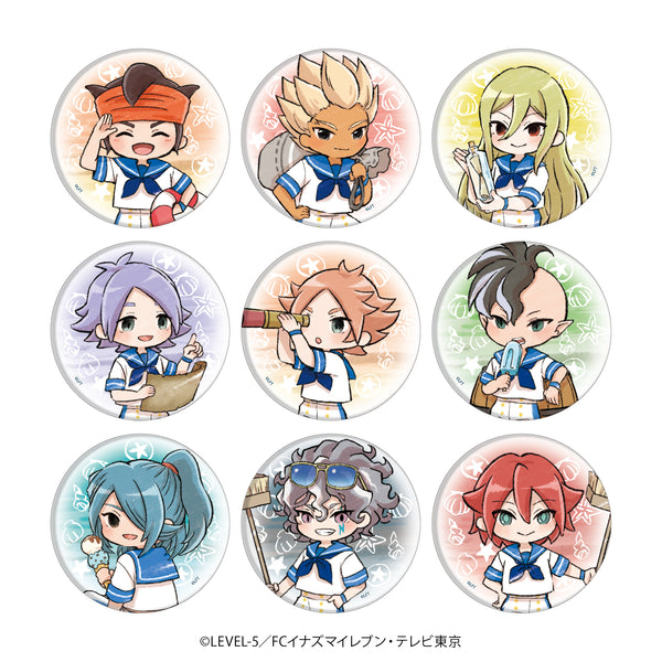 『イナズマイレブン オリオンの刻印』缶バッジ 31/マリンver. BOX (全9種)(グラフアートイラスト)