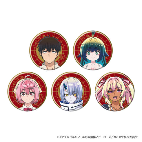 『神無き世界のカミサマ活動』缶バッジ 01/BOX(全5種)
