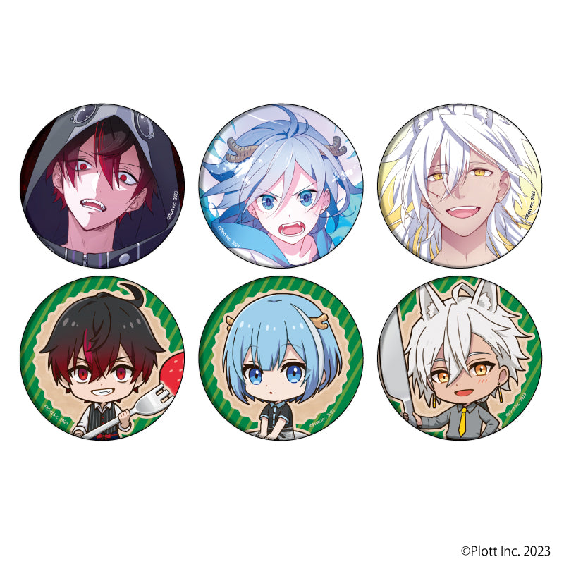 値下げ可能】混血のカレコレ 1周年記念 缶バッチ