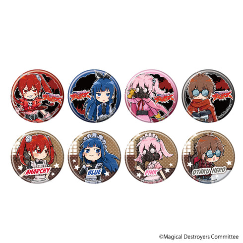 《魔法少女Magical Destroyers》徽章 03/盲盒(全8種)(Graph Art插畫)