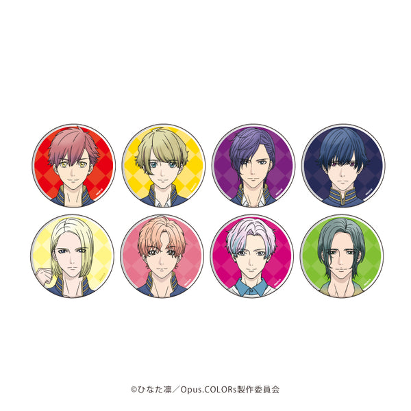 『Opus.COLORs』缶バッジ 01/アーティストver. BOX (全8種)(公式イラスト)