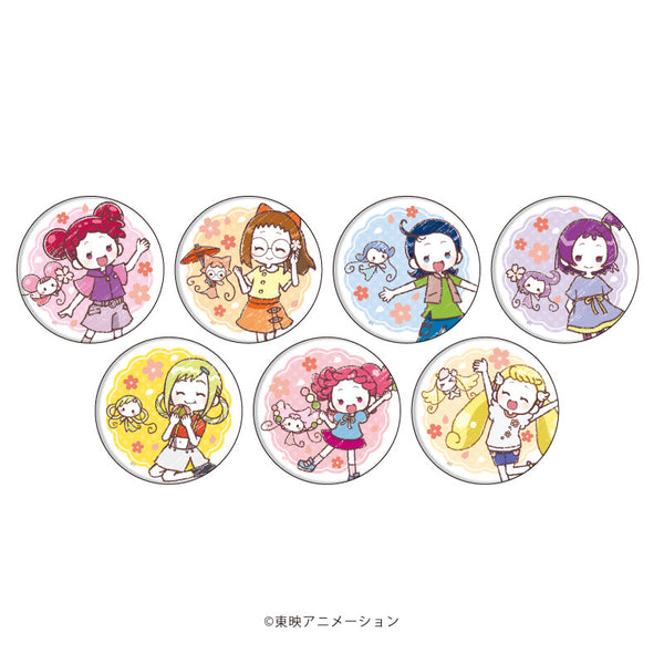 『おジャ魔女どれみドッカ~ン!』缶バッジ14/お花見ver. ブラインド(全7種)(グラフアートイラスト)