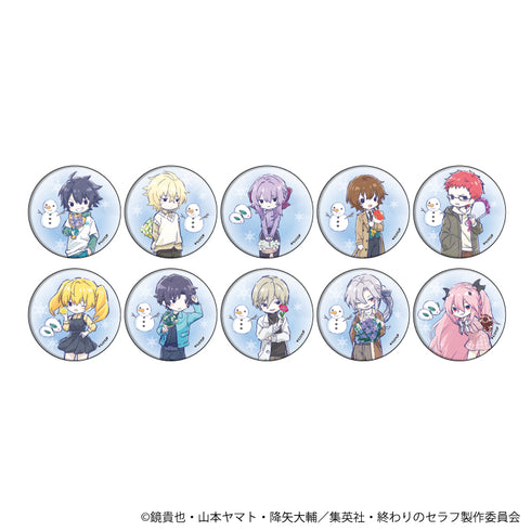 『終わりのセラフ』缶バッジ 06/花ver. BOX (全10種)(グラフアートイラスト)