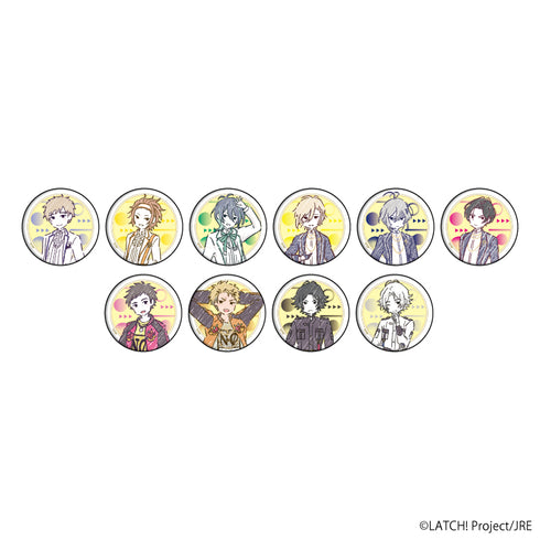 『STATION IDOL LATCH!』缶バッジ 11/ユニット衣装ver. BOX vol.1 (全10種) (グラフアートイラスト)