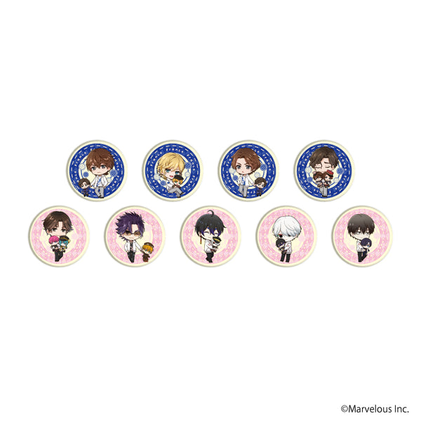 『千銃士:Rhodoknight』缶バッジ 42/Vol.2 BOX(全9種)(ミニキャライラスト)