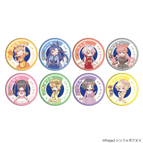 『戦姫絶唱シンフォギアXV』缶バッジ 15/ロリータVer. BOX (全8種)(レトロアートイラスト)