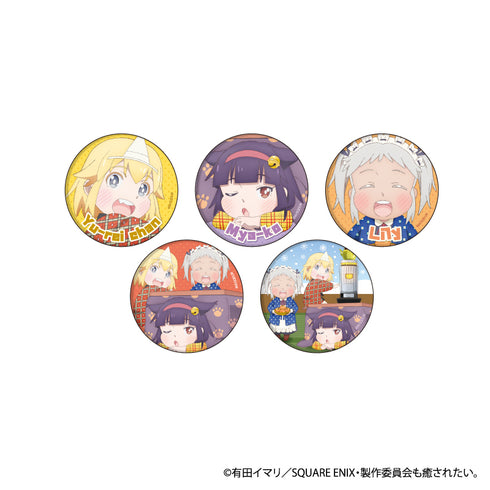 『社畜さんは幼女幽霊に癒されたい。』缶バッジ 01/BOX(全5種)(描き下ろしイラスト)