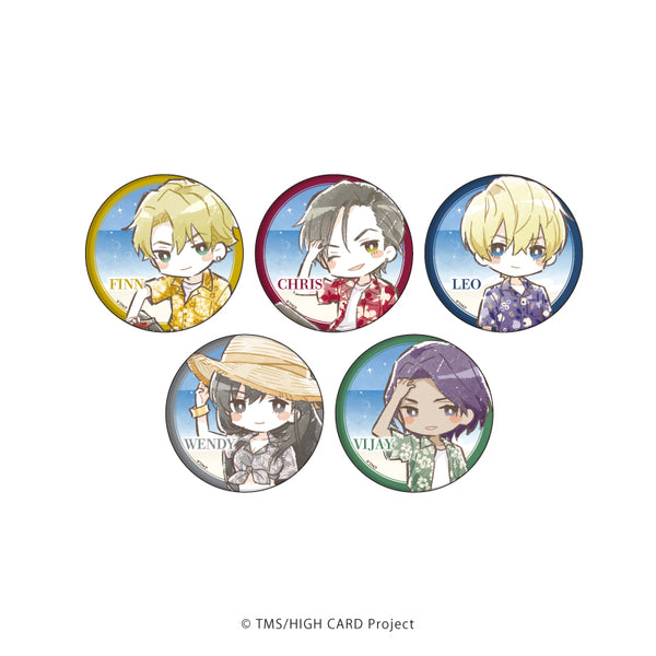 『HIGH CARD』缶バッジ 11/BOX(全5種)(グラフアートイラスト)