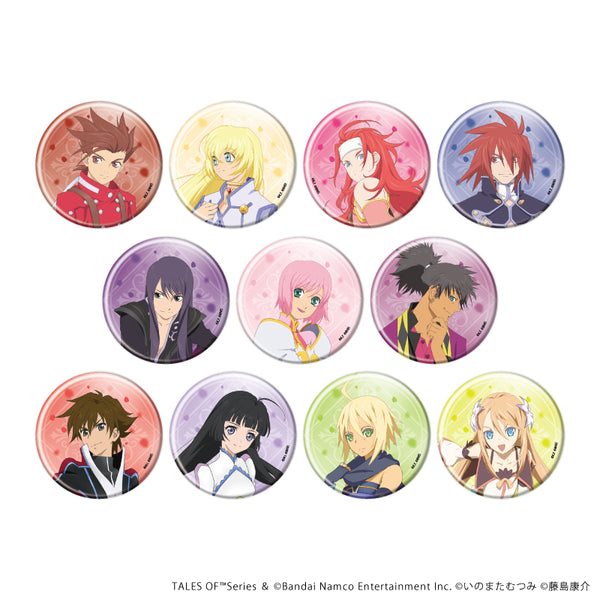 『テイルズ オブ シリーズ』缶バッジ 01/BOX (全11種)(公式イラスト)