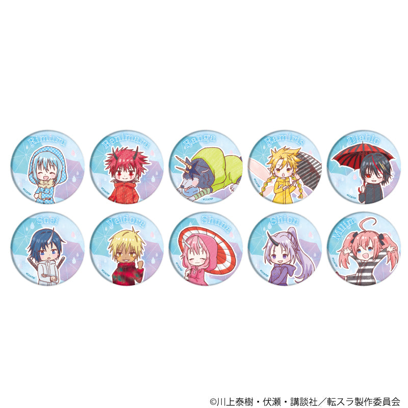 転生したらスライムだった件』缶バッジ 11/梅雨ver. BOX(全10種