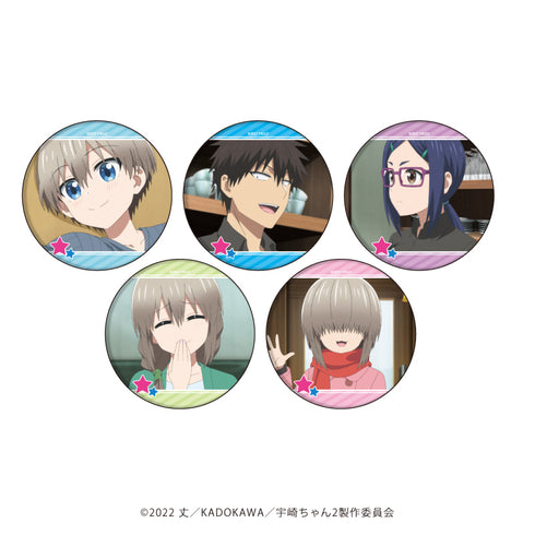 『宇崎ちゃんは遊びたい!ω』缶バッジ 01/BOX(全5種)(公式イラスト)
