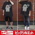 『銀魂』 エリザベス「俺の後ろに立つな」 ビッグシルエットTシャツ BLACK【202405再販】