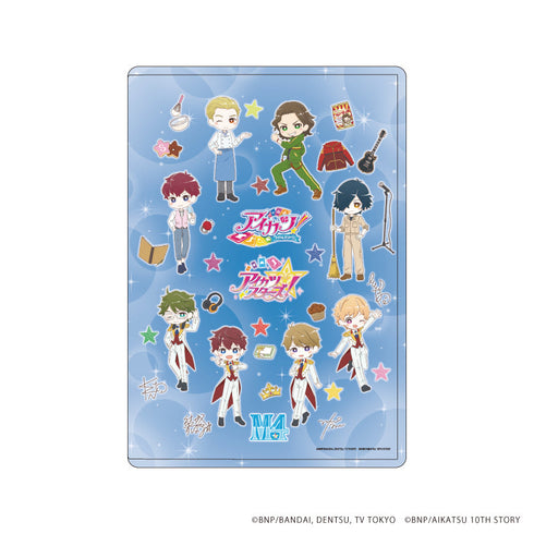 『アイカツ!』05/メンカツ! キャラクリアケース 集合デザイン(グラフアートイラスト)