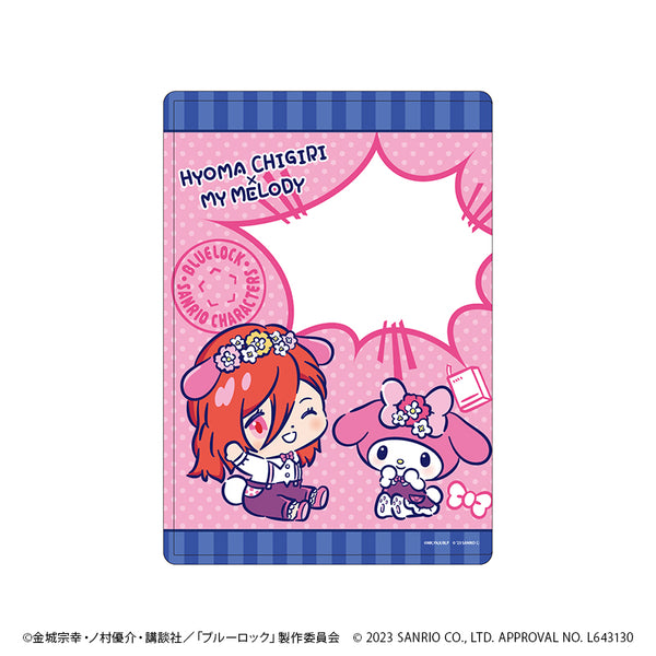 『ブルーロック×サンリオキャラクターズ』キャラクリアケース 04/千切豹馬×マイメロディ(ミニキャライラスト)