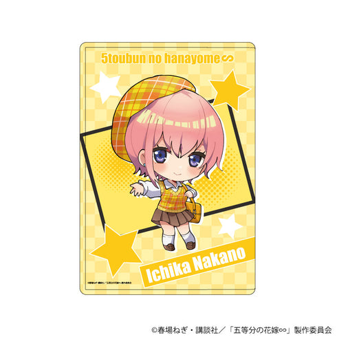 『五等分の花嫁∽』キャラクリアケース03/一花 アメリカンポップver.(ミニキャライラスト)