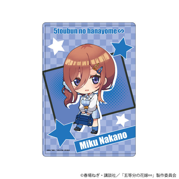 『五等分の花嫁∽』キャラクリアケース05/三玖 アメリカンポップver.(ミニキャライラスト)