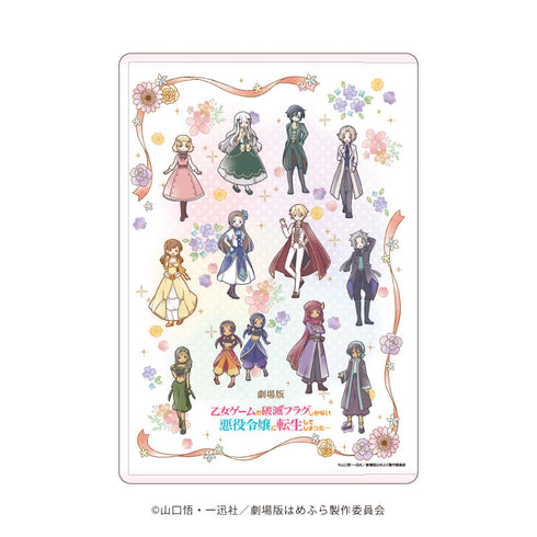 『はめふら』キャラクリアケース01/集合デザイン(グラフアートイラスト)