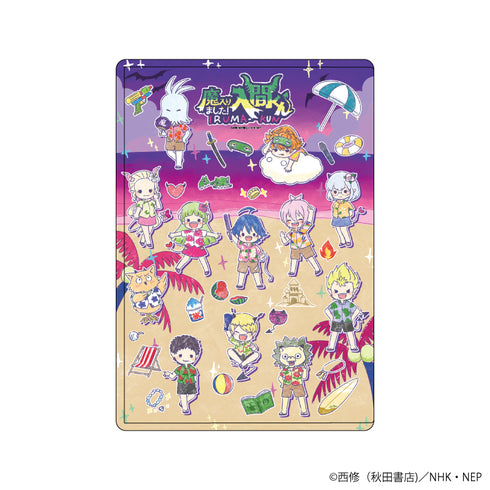 『魔入りました!入間くん』キャラクリアケース 04/夏ver. 集合(グラフアートイラスト)