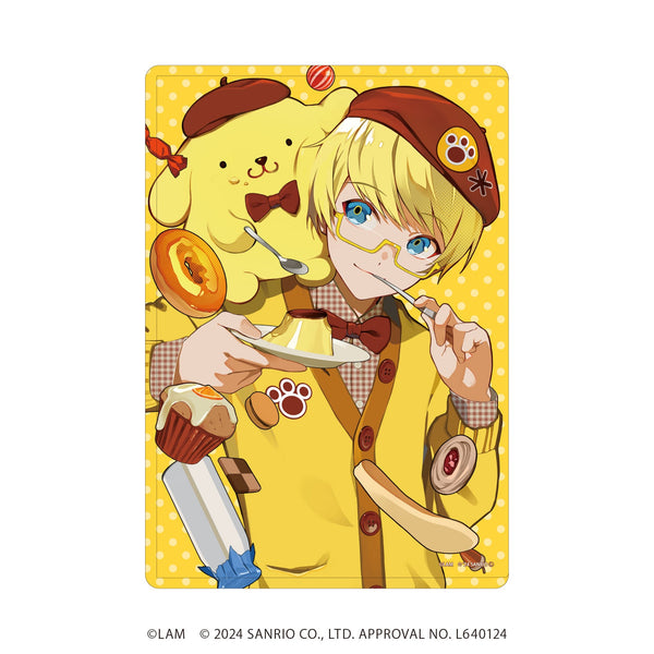 『LAM×サンリオキャラクターズ』キャラクリアケース03/ポムポムプリン(等身イラスト)