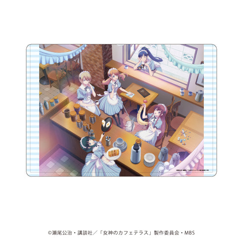 『女神のカフェテラス』キャラクリアケース 01/ティザービジュアル(公式イラスト)
