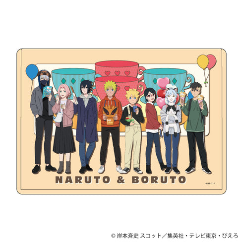 『NARUTO&BORUTO』キャラクリアケース 12/整列デザイン テーマパークver.(描き下ろしイラスト)