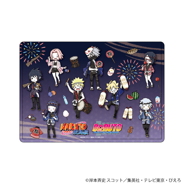 『NARUTO&BORUTO』キャラクリアケース 21/散りばめデザイン 夏祭りver.(グラフアートイラスト)