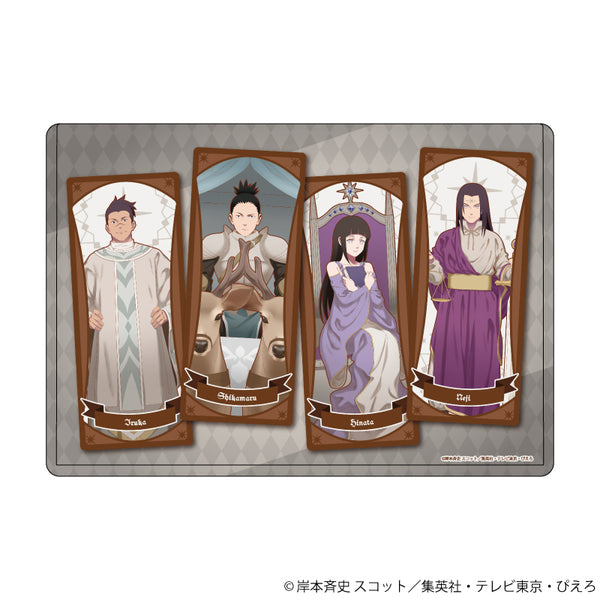 『NARUTO -ナルト- 疾風伝』キャラクリアケース 27/イルカ&シカマル&ネジ&ヒナタ タロットver.(描き下ろしイラスト)