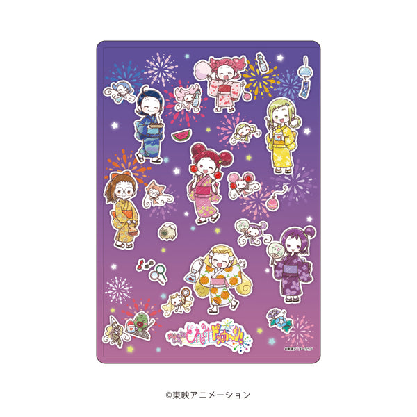 『おジャ魔女どれみドッカ~ン!』キャラクリアケース 08/散りばめデザイン 夏祭りver.(グラフアートイラスト)