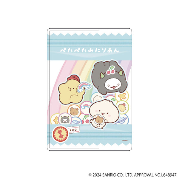 『ぺたぺたみにりあん』キャラクリアケース01/お菓子(公式イラスト)