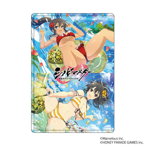 『シノビマスター 閃乱カグラ NEW LINK』キャラクリアケース 09/飛鳥&焔(公式イラスト)