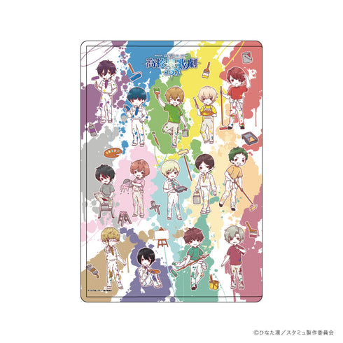 『スタミュ』キャラクリアケース05/散りばめデザイン(グラフアートイラスト)
