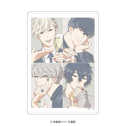 『多摩緒べべ先生』キャラクリアケース 01/ラブクオリア(公式イラスト)